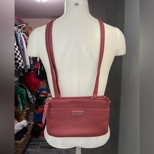 Kim Rogers Red Crossbody Bag